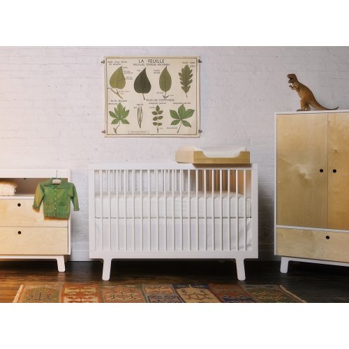 Commode à langer Sparrow - Blanc